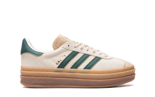 Adidas Gazelle - Bold Magic Beige Collegiate Green